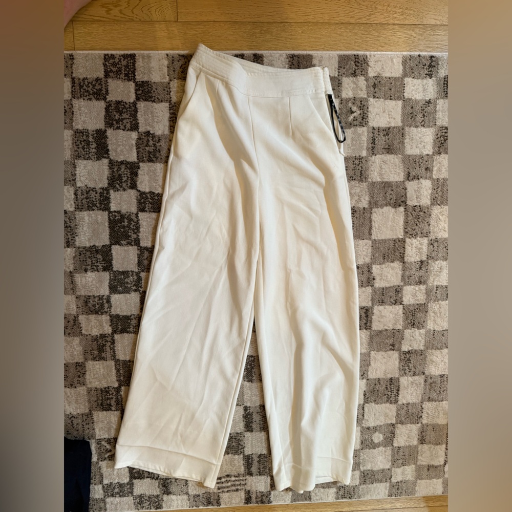 White tailored pant